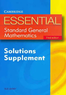 Essential Standard General Maths First Edition Solution Supplement