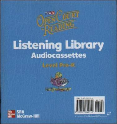 Open Court Reading, Listening Library Audiocassettes, Grade PreK