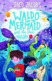 Waldo and the mermaid with blue hair