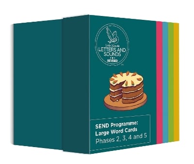SEND Programme: Large Word Cards: Phases 2, 3 and 5