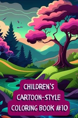 Children's Cartoon-Style Coloring Book #10