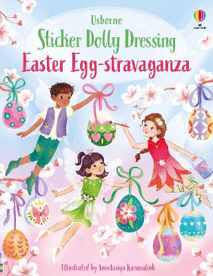 Sticker Dolly Dressing Easter Egg-stravaganza