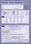 Hodder Group Reading Tests New Edition: Test 2, Form B Pk10