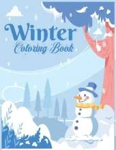 Christmas and Winter Coloring Book: Fun Coloring Activities With Snowmen, Santa Claus, Christmas tree, Christmas light and Many More .