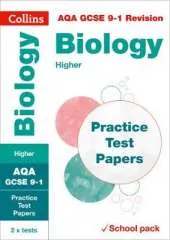 AQA GCSE 9-1 Biology Higher Practice Test Papers: Shrink-Wrapped School Pack