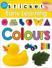 Colours: Sticker Early learning