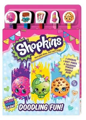 Shopkins Doodling Fun! 5-Pencil Set