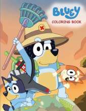 Bluey Coloring Book: Big Simple Coloring Pages For Kids