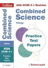 AQA GCSE 9-1 Combined Science Higher Practice Test Papers: Shrink-Wrapped School Pack