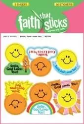 Smile, God Loves You - Faith That Sticks Stickers
