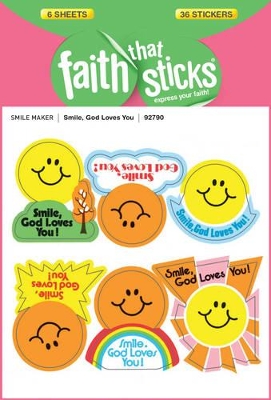 Smile, God Loves You - Faith That Sticks Stickers