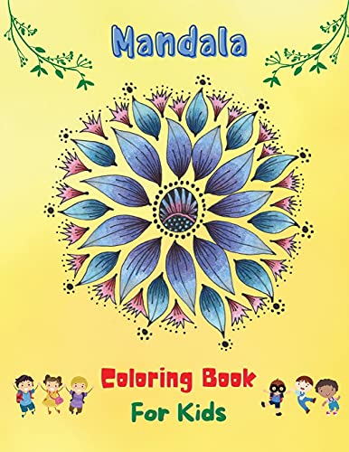 Mandala Coloring Book For Kids