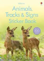 Animal Tracks and Signs Sticker Book
