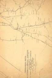 Nashville, Tennessee Vintage Map Field Journal Notebook, 50 pages/25 sheets, 4x6