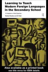 Learning to Teach Modern Foreign Languages in the Secondary School