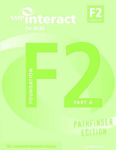 SMP Interact for GCSE Book F2 Part A Pathfinder Edition