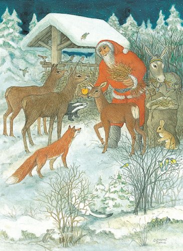 Santa Claus is Here Advent Calendar