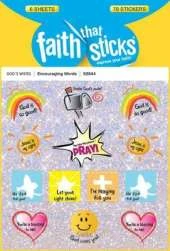 Encouraging Words - Faith That Sticks Stickers
