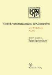 Ideen und Experimente fur Eine Einheitliche Theorie der Materie