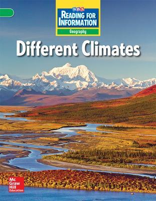 Reading for Information, Above Student Reader, Geography - Different Climates, Grade 3