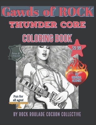 Thunder Core, Gawds of Rock: coloring book