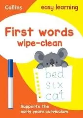 First Words Age 3-5 Wipe Clean Activity Book: Ideal for Home Learning