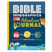 Bible Infographics for Kids Adventure Journal: 40 Faith-tastic Days to Journey with Jesus in Creative Ways