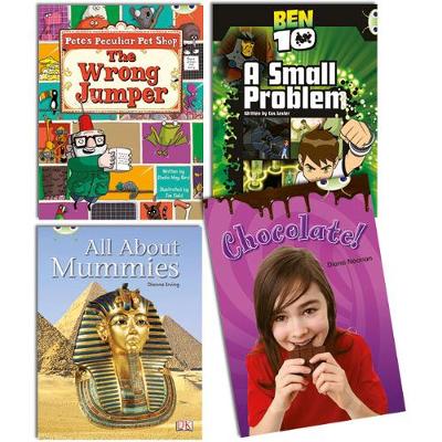 Learn to Read at Home with Bug Club Purple Pack (2 fiction and 2 non-fiction)