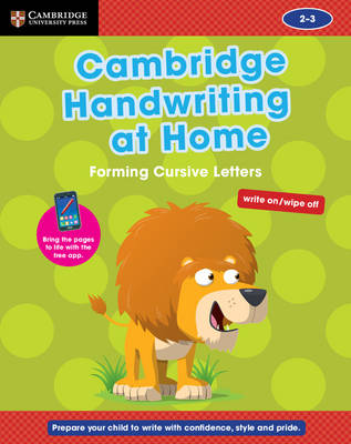 Cambridge Handwriting at Home: Forming Cursive Letters