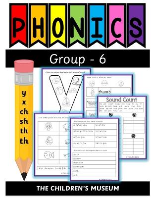 PHONICS - Group 6 (y, x, ch, sh, th, th)