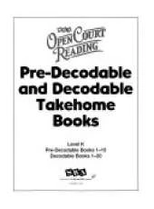 Open Court Reading, Decodable Takehome Blackline Master Books (1 workbook of 35 stories), Grade K