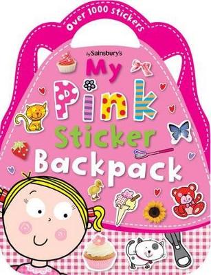 Pink Sticker Backpack