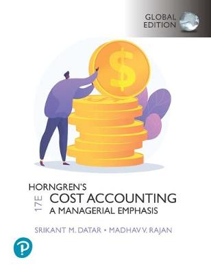 Access Card -- Pearson MyLab Accounting with Pearson eText for Horngren's Cost Accounting, Global Edition