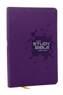 KJV Study Bible for Kids, Purple Leathersoft: The Premier Study Bible for Children (Ages 7-12)