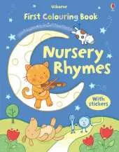 First Colouring Book with Stickers: Nursery Rhymes
