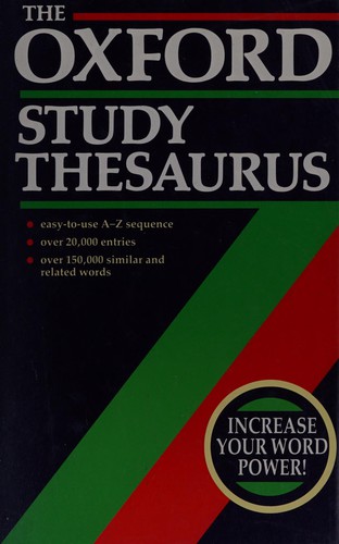The Oxford Study Thesaurus