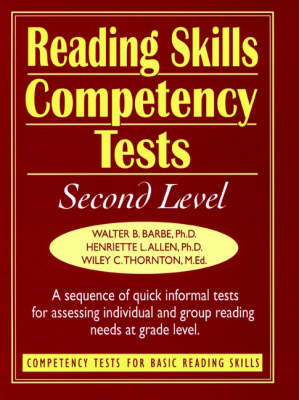 Ready-to-Use Reading Skills Competency Tests: Second Grade Readings Lev, Vol. 3
