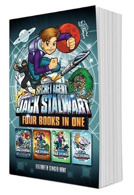 Secret Agent Jack Stalwart (Books 9-12): The Deadly Race to Space, The Quest for Aztec Gold, The Theft of the Samurai Sword, The Fight for the Frozen Land