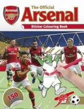 Official Arsenal Sticker Colouring Book