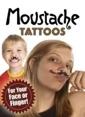 Moustache Tattoos: For Your Face or Finger!