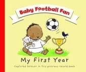 Baby Football Fan-My First Year: Black Baby version