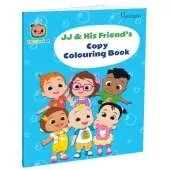 Jj and His Friend's Copy Colouring Book