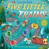 Five Little Trains: A Nursery Rhyme Counting Book for Toddlers