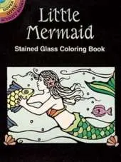 Little Mermaid Stained Glass Coloring Book