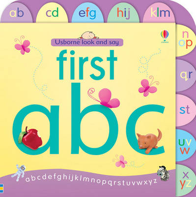 Usborne Look and Say First ABC