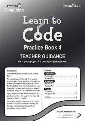 Learn to Code Teacher's Notes 4