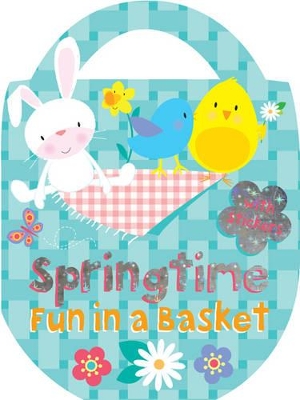 Springtime Fun in a Basket: Colour, Activity, Stickers