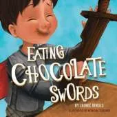 Eating Chocolate Swords