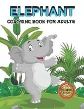 Elephant Coloring Book For Adults