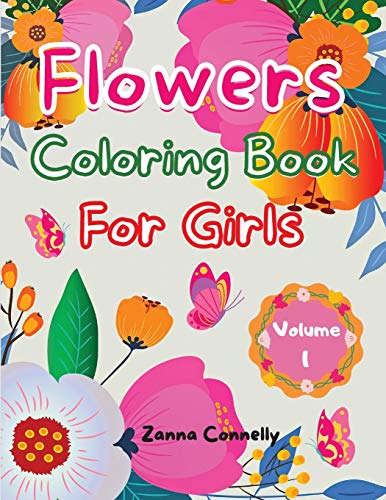 Flowers Coloring Book For Girls